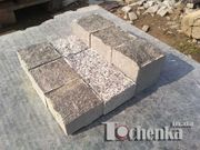 Бруківка з каменю пиляна колота
